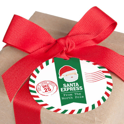 Santa's Special Delivery - From Santa Claus Christmas Favor Gift Tags - Set of 20