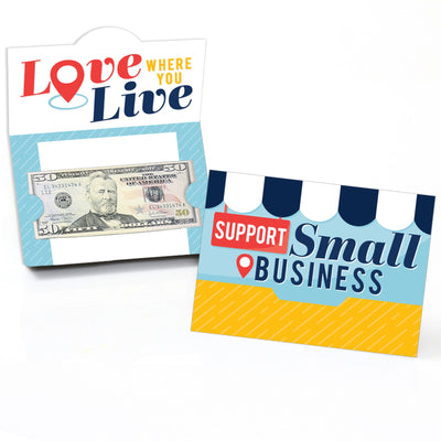 Support Small Business - Thank You Money and Gift Card Holders - Set of 8