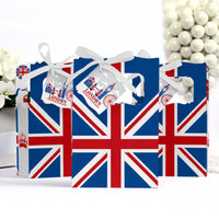 Cheerio, London - British UK Party Favor Boxes - Set of 12