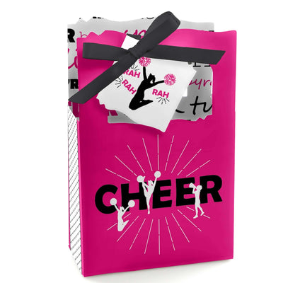 We've Got Spirit - Cheerleading - Birthday Party or Cheerleader Party Favor Boxes - Set of 12
