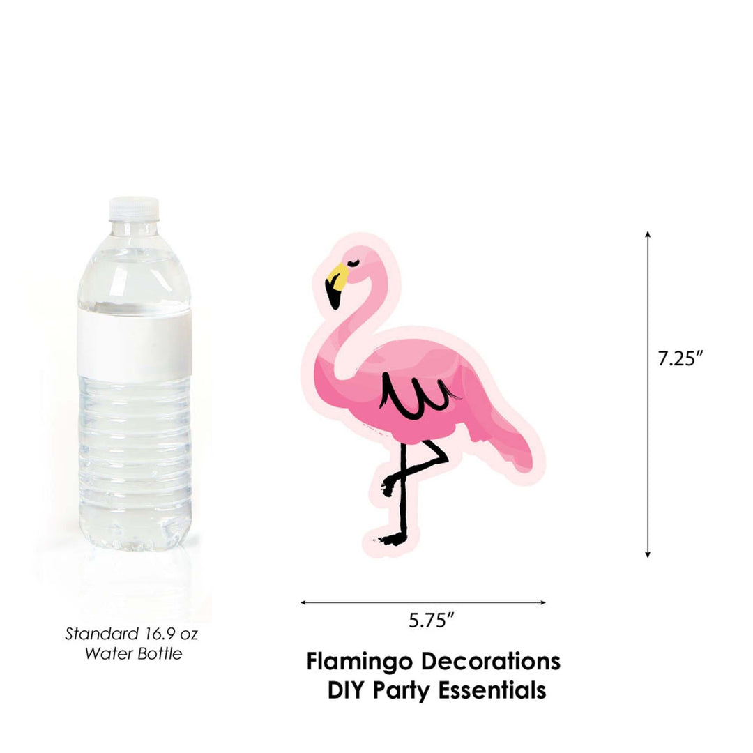 Pink Flamingo - Decorations DIY Party Essentials - Set of 20