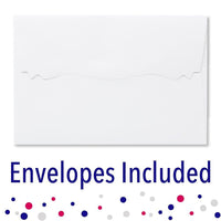 Kentucky Horse Derby - Shaped Thank You Cards - Horse Race Party Thank You Note Cards with Envelopes - Set of 12