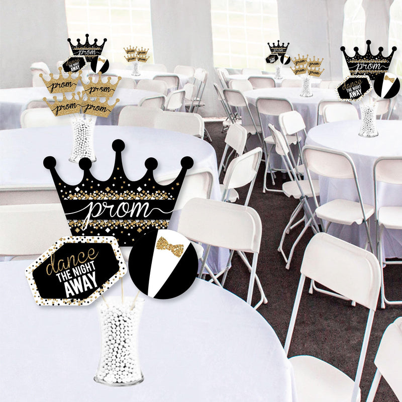 Prom - Prom Night Party Centerpiece Sticks - Showstopper Table Toppers - 35 Pieces
