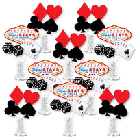 Las Vegas Showstopper Table Toppers - 35 Pc