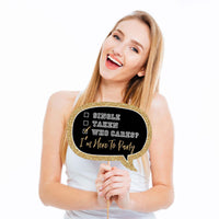 Funny HOCO Dance - Homecoming 10 Piece Photo Booth Props Kit