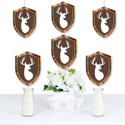 Gone Hunting - Decorations DIY Deer Hunting Camo Party Essentials - Set of 20