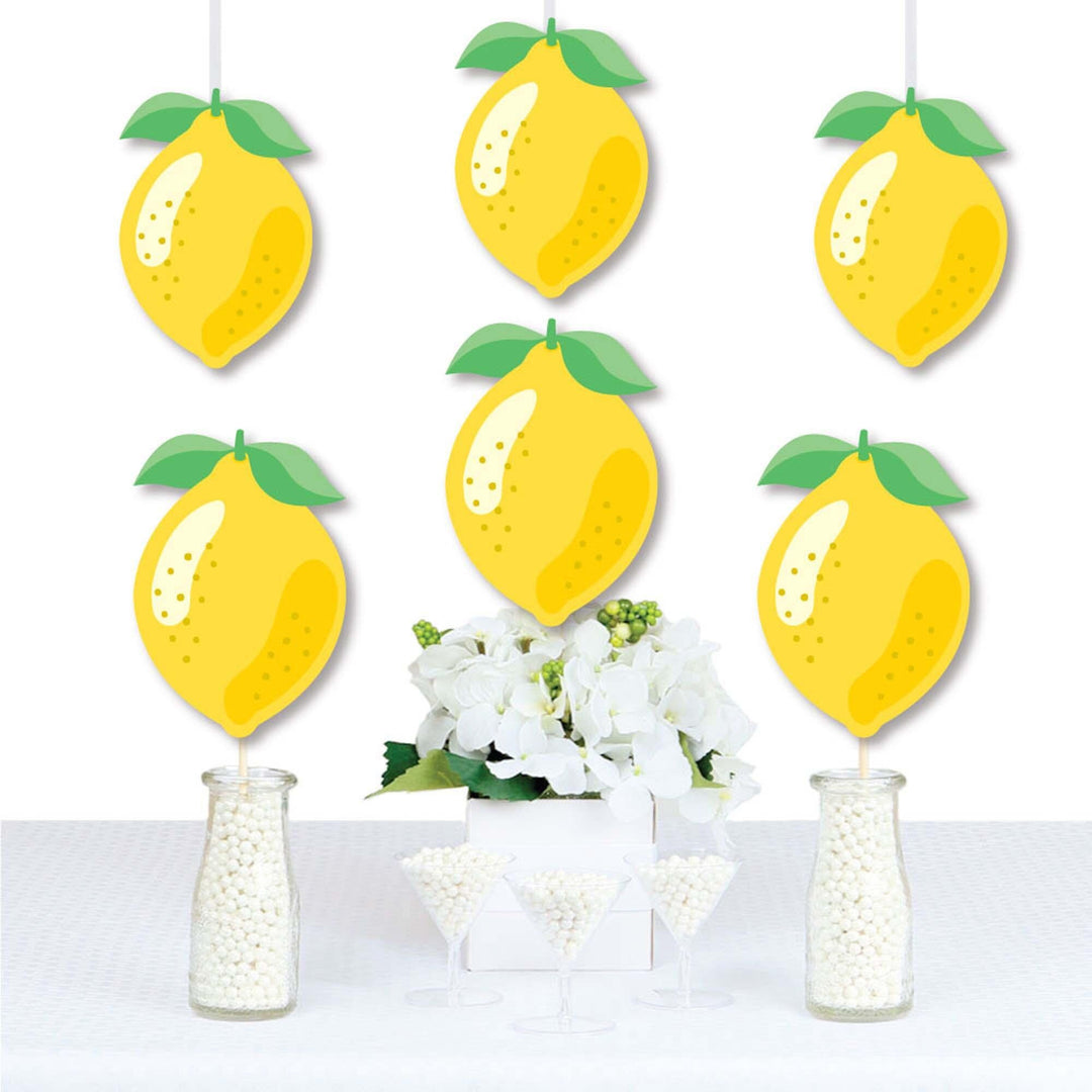 So Fresh - Lemon - Decorations DIY Citrus Lemonade Party Essentials - Set of 20