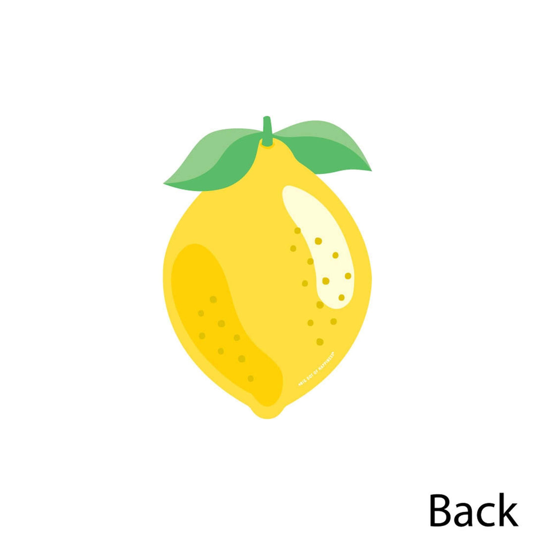 So Fresh - Lemon - Decorations DIY Citrus Lemonade Party Essentials - Set of 20