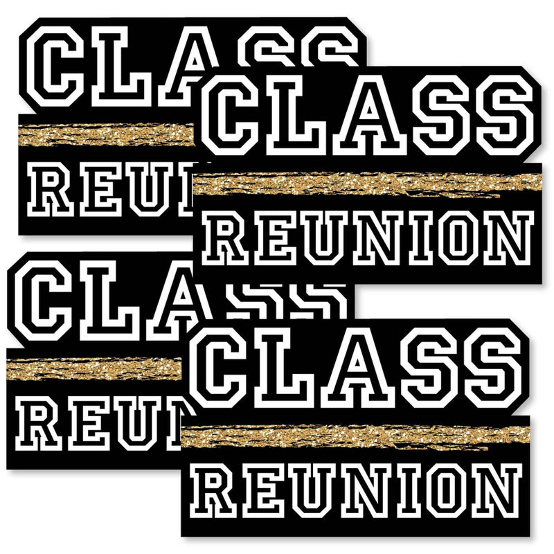 Reunited - Decorations DIY School Class Reunion Party Essentials - Set of 20