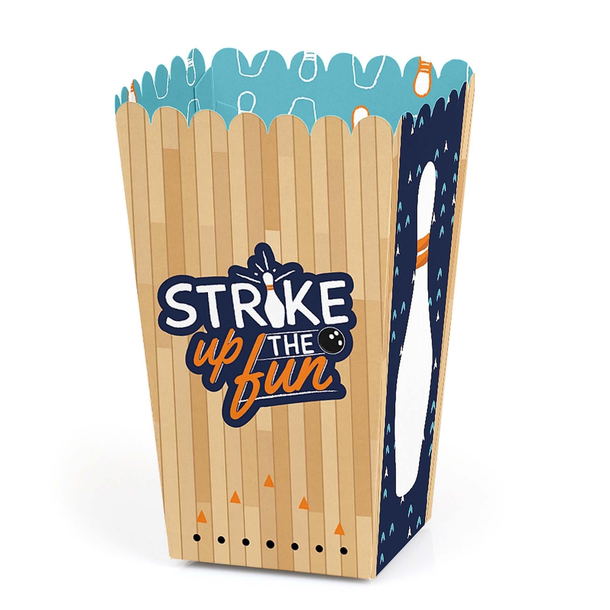 Strike Up the Fun - Bowling - Baby Shower or Birthday Party Popcorn ...