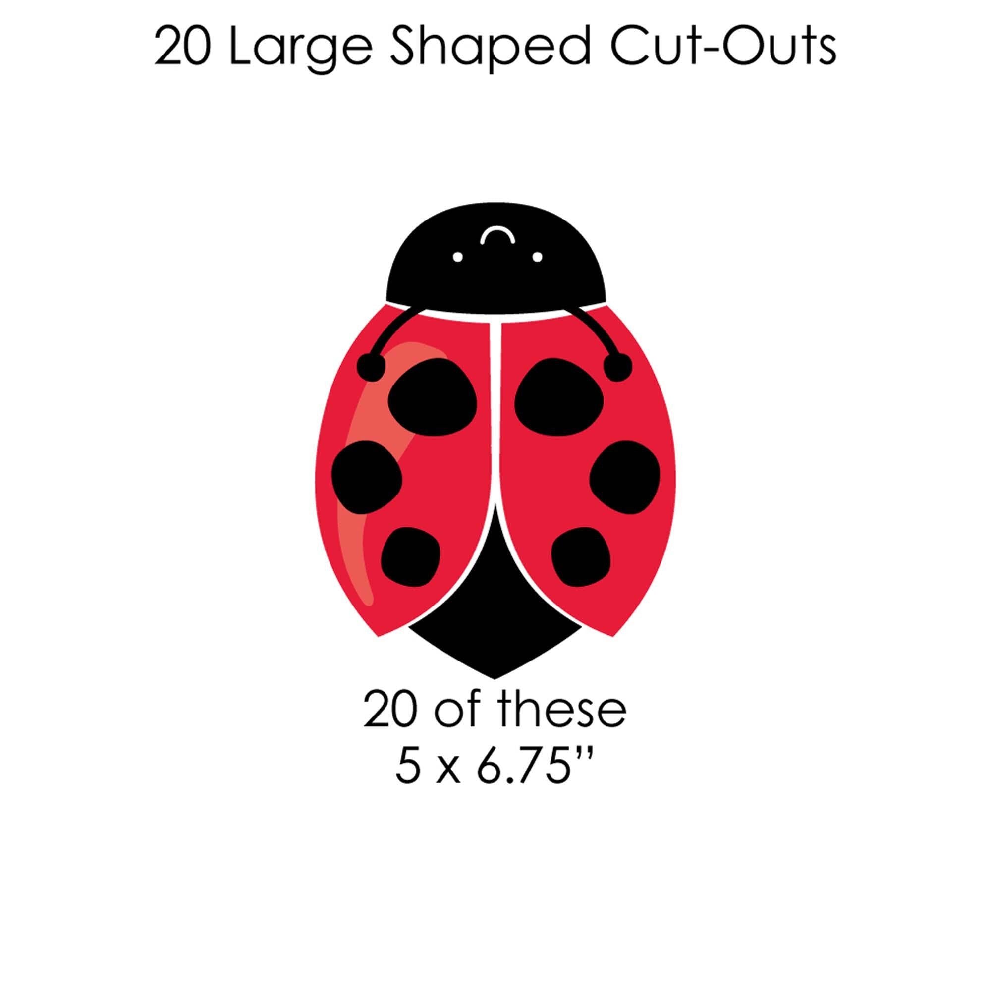 Happy Little Ladybug - Baby Shower or Birthday Party DIY