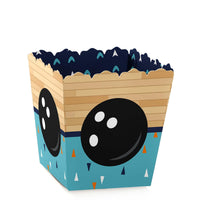 Strike Up the Fun - Bowling - Party Mini Favor Boxes - Birthday Party or Baby Shower Treat Candy Boxes - Set of 12