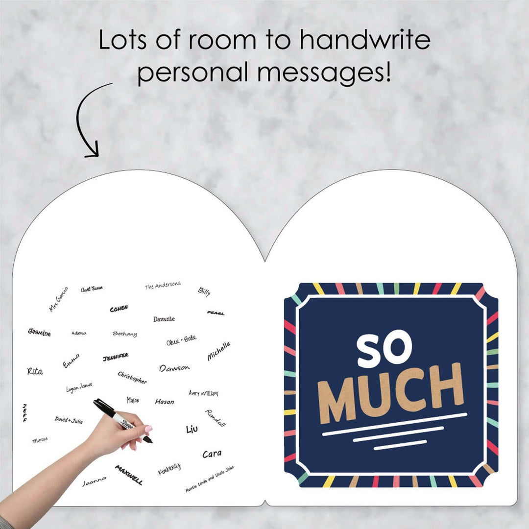 Miss You - Going Away Giant Greeting Card - Big Shaped Jumborific Card - 16.5 x 22 inches