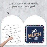 Miss You - Going Away Giant Greeting Card - Big Shaped Jumborific Card - 16.5 x 22 inches