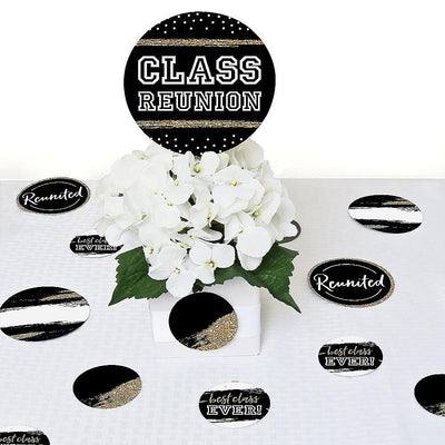 Reunited - School Class Reunion Party Giant Circle Confetti - Party Decorations - Large Confetti 27 Count