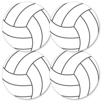 Bump, Set, Spike - Volleyball - Decorations DIY Baby Shower or Birthday Party Essentials - Set of 20