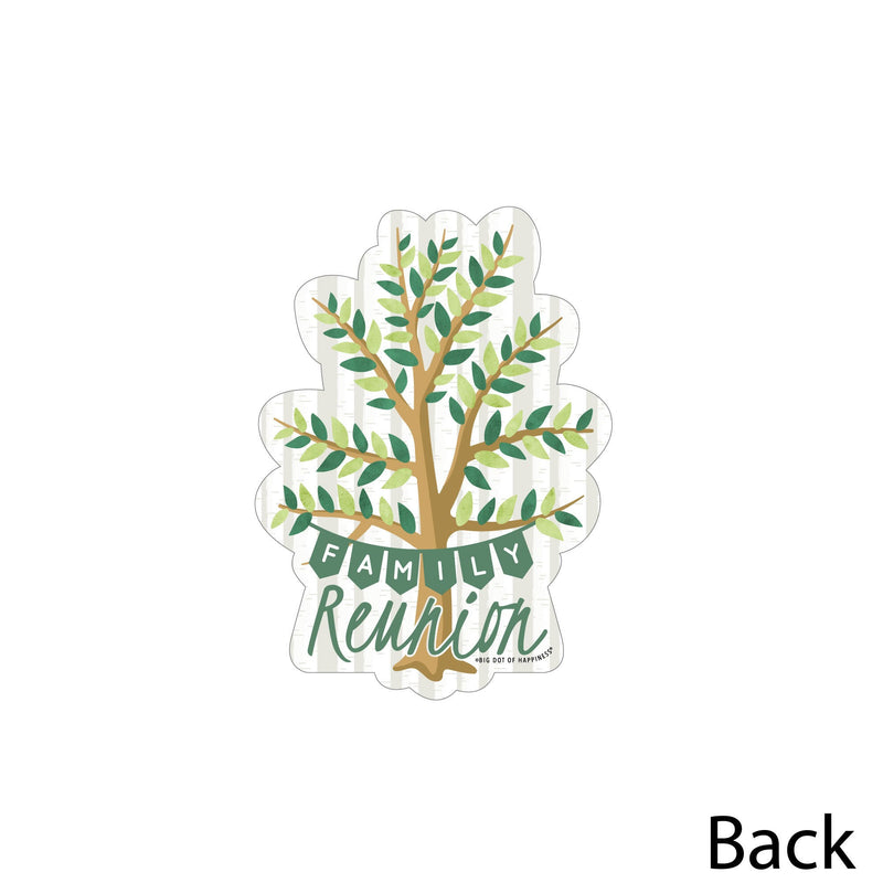 Family Tree Reunion - Family Tree Decorations DIY Family Gathering Party Essentials - Set of 20