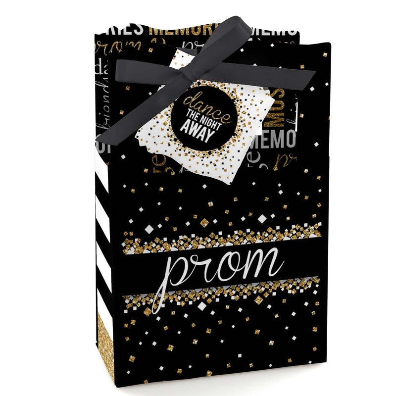 Prom - Prom Night Party Favor Boxes - Set of 12