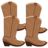 Western Hoedown - Decorations DIY Wild West Cowboy Party Essentials - Set of 20