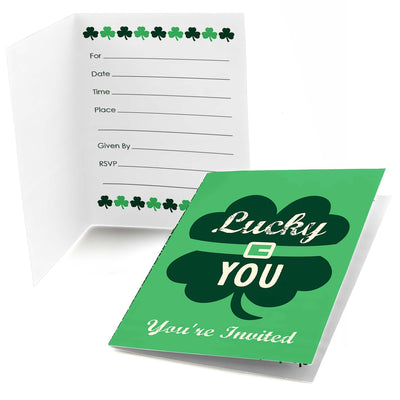 St. Patrick's Day - Fill In Saint Patty's Day Party Invitations - 8 ct