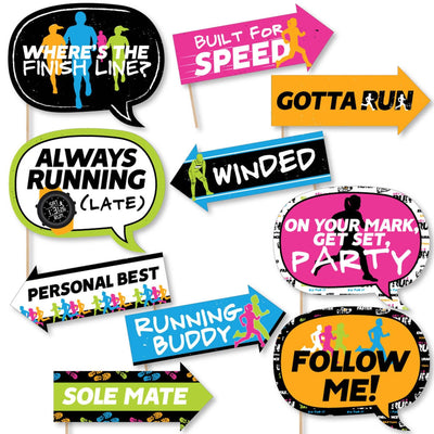 Set The Pace - Running Party Theme | BigDotofHappiness.com – Big Dot of ...
