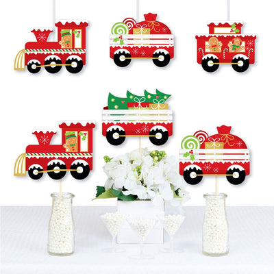 Christmas Train - Decorations DIY Holiday Party Essentials - Set of 20