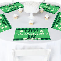 St. Patrick's Day - Paper Saint Patty's Day Party Coloring Sheets - Activity Placemats - Set of 16