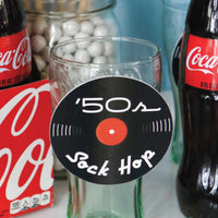 50's Sock Hop - DIY Shaped 1950s Rock N Roll Party Cut-Outs - 24 ct