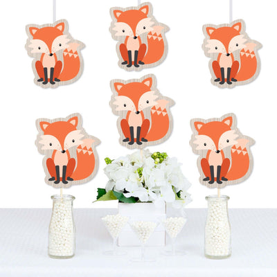 Fox - Decorations DIY Baby Shower or Birthday Party Essentials - Set of 20