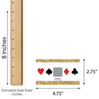Las Vegas - Casino Party Scratch Off Dare Cards - 22 Cards