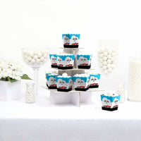 Let's Go Racing - Racecar - Party Mini Favor Boxes - Race Car Birthday Party or Baby Shower Treat Candy Boxes - Set of 12