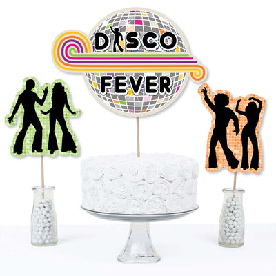 70's Disco - 1970s Disco Fever Party Centerpiece Sticks - Table Toppers - Set of 15