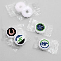 Kentucky Horse Derby - Horse Race Party Round Candy Sticker Favors - Labels Fit Hershey's Kisses - 108 ct