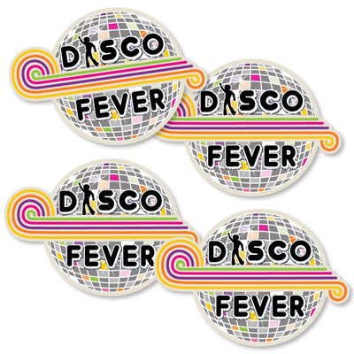 70's Disco - 1970s Decorations DIY 70's Party Essentials - Set of 20