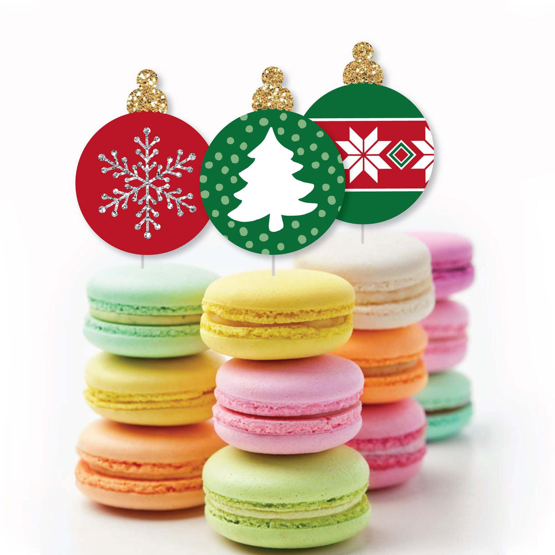 Ornaments - DIY Shaped Holiday and Christmas Party Cut-Outs - 24 Count