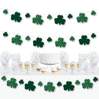 St. Patrick's Day - Saint Patty's Day Party DIY Decorations - Clothespin Garland Banner - 44 Pieces