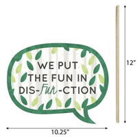 Funny Family Tree Reunion - 10 Piece Photo Booth Props Kit