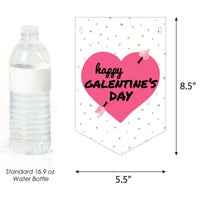 Be My Galentine - Galentine's & Valentine's Day Party Bunting Banner and Decorations