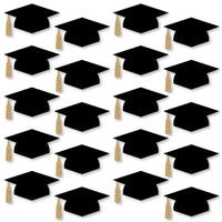 Grad Cap Large Essentials - 20 Ct