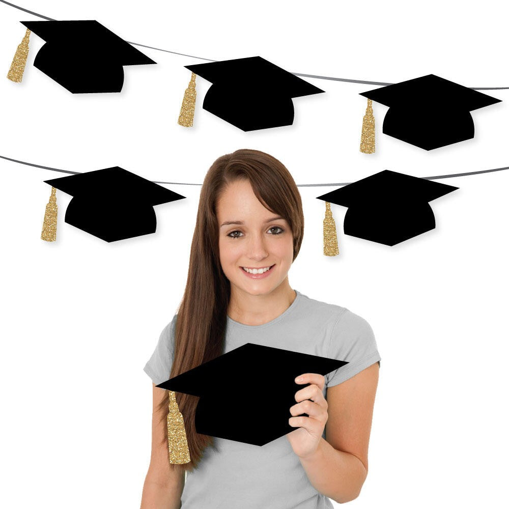 Grad Cap Large Essentials - 20 Ct