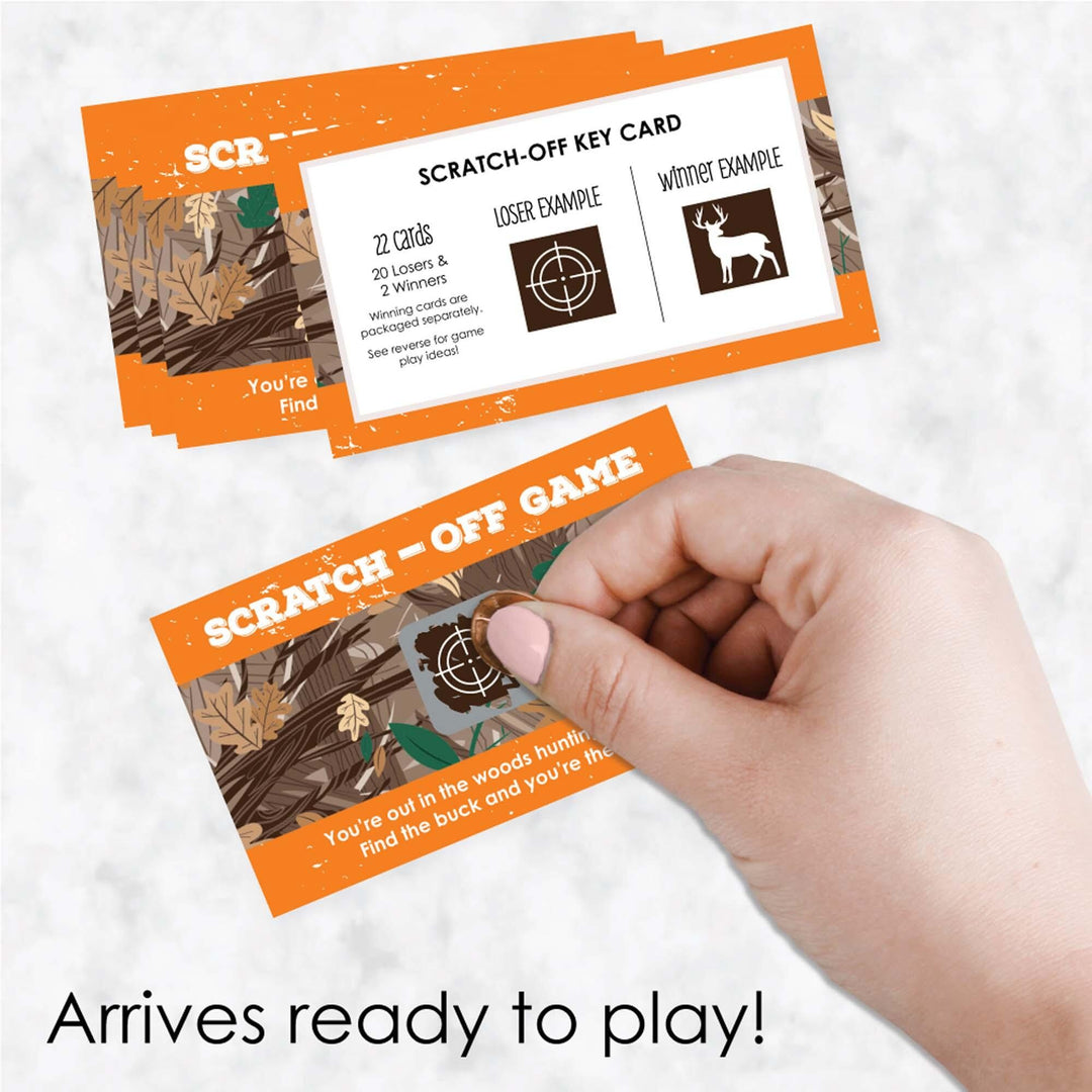 Deer Hunting themed party game for kids