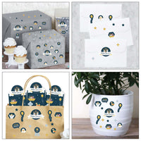 Holy Nativity - Manger Scene Religious Christmas Favor Kids Stickers - 16 Sheets - 256 Stickers