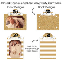 We Still Do - 50th Wedding Anniversary - Anniversary Party Picture Centerpiece Sticks - Photo Table Toppers - 15 Pieces