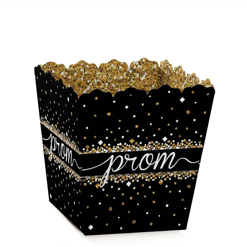 Prom - Party Mini Favor Boxes - Prom Night Treat Candy Boxes - Set of 12