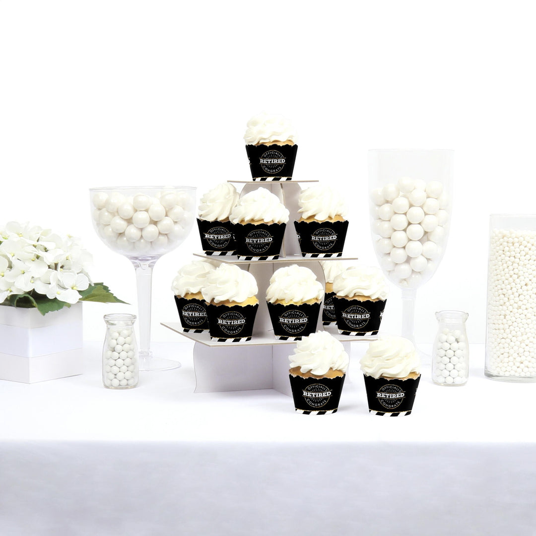 Retirement Party Dessert Cupcakes