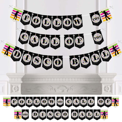 70's Disco - 1970s Disco Party Bunting Banner and Decorations
