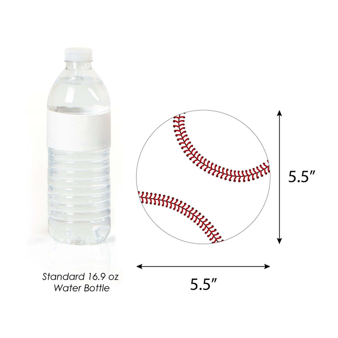 Batter Up - Baseball - Decorations DIY Baby Shower or Birthday Party Essentials - Set of 20