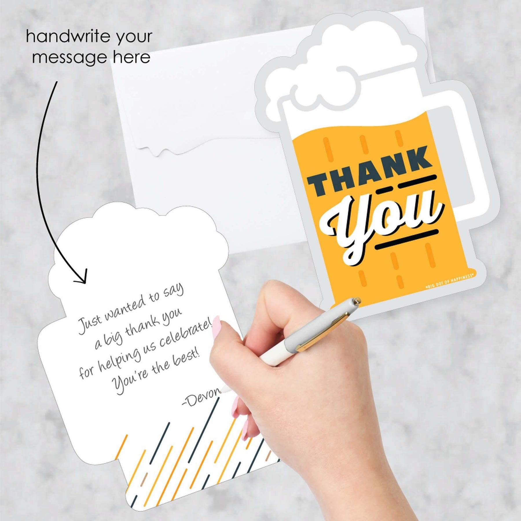 cheers-and-beers-happy-birthday-shaped-thank-you-cards-birthday-party-thank-you-note-cards-with-envelopes-set-of-12-bigdotofhappiness-com-big-dot-of-happiness-llc for Free Printable Birthday Thank You Cards Cheers and Beers Happy Birthday - Shaped Thank You Cards - Birthday Party Thank You Note Cards with Envelopes - Set of 12 | BigDotOfHappiness.com – Big Dot of Happiness LLC for Free Printable Birthday Thank You Cards