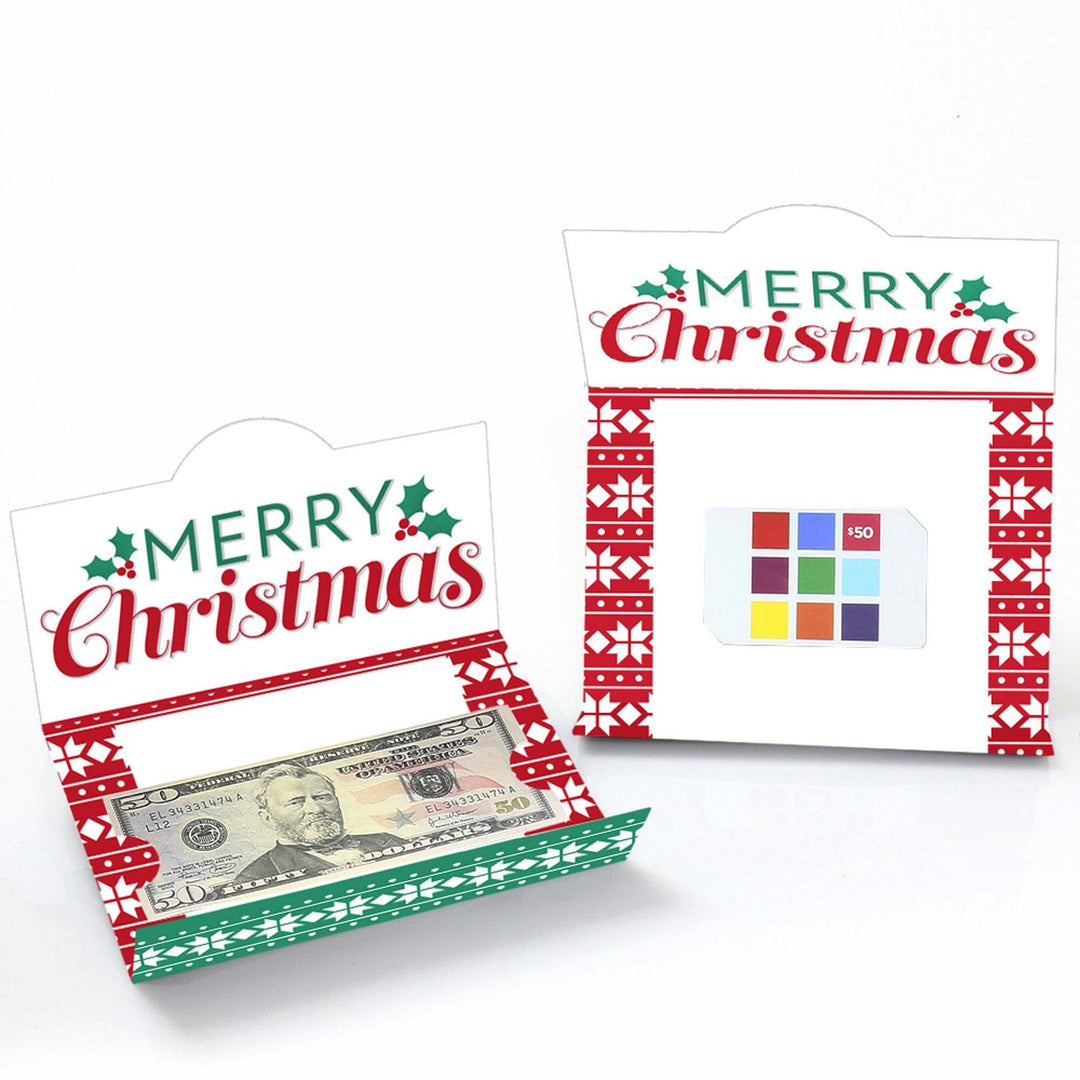 Christmas Nutcracker - Holiday Party Money and Gift Card Holders - Set of 8