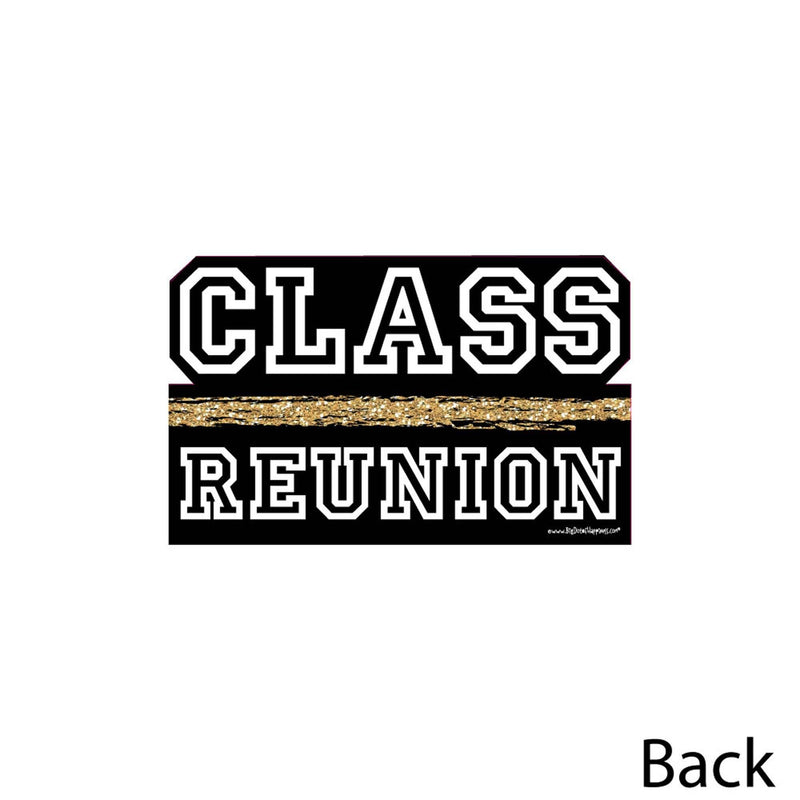 Reunited - Decorations DIY School Class Reunion Party Essentials - Set of 20